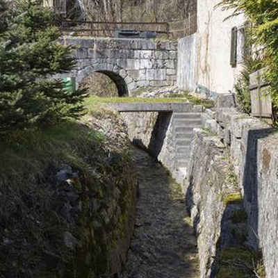 Brücke Jainzenbach und Soleleitung